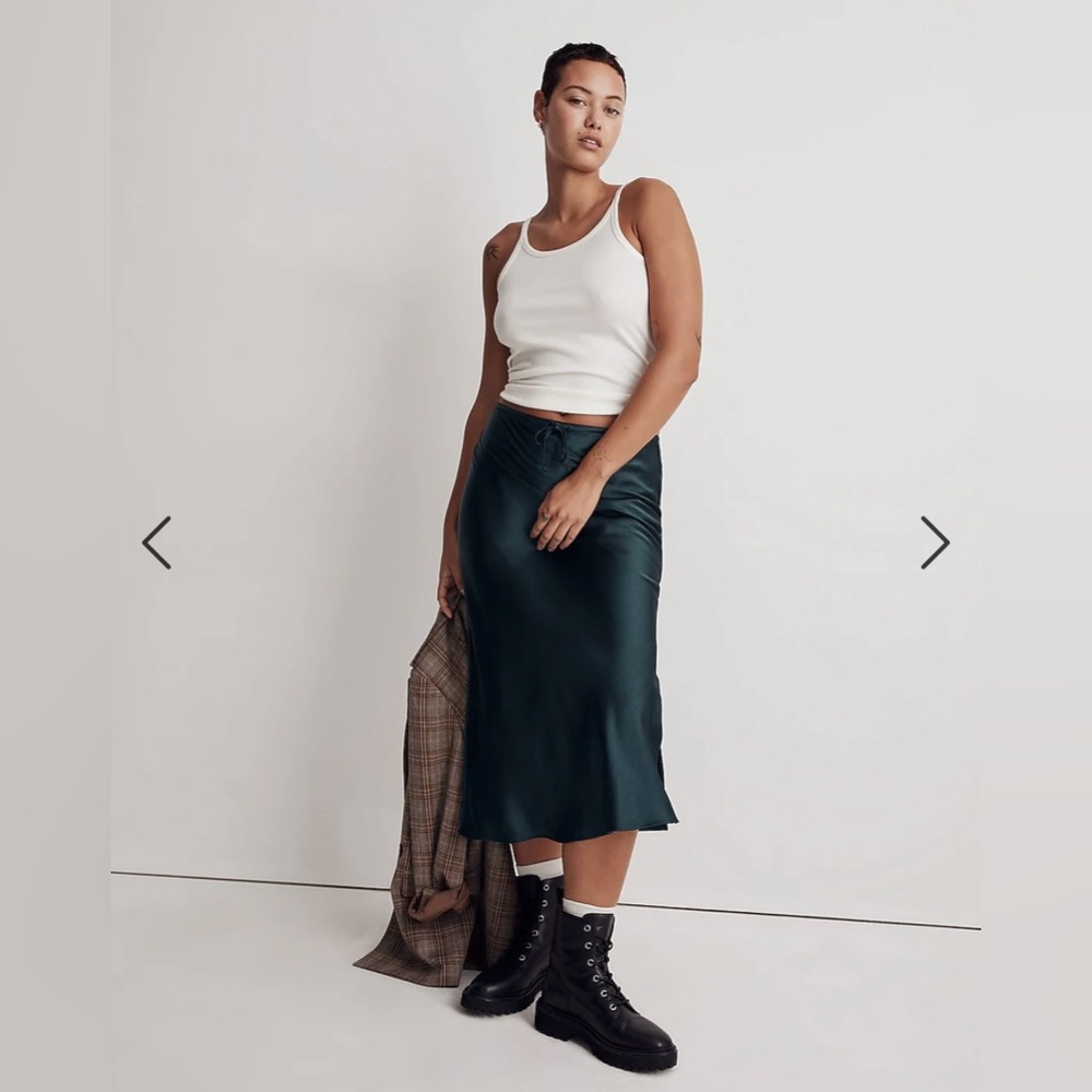 Madewell slip skirt